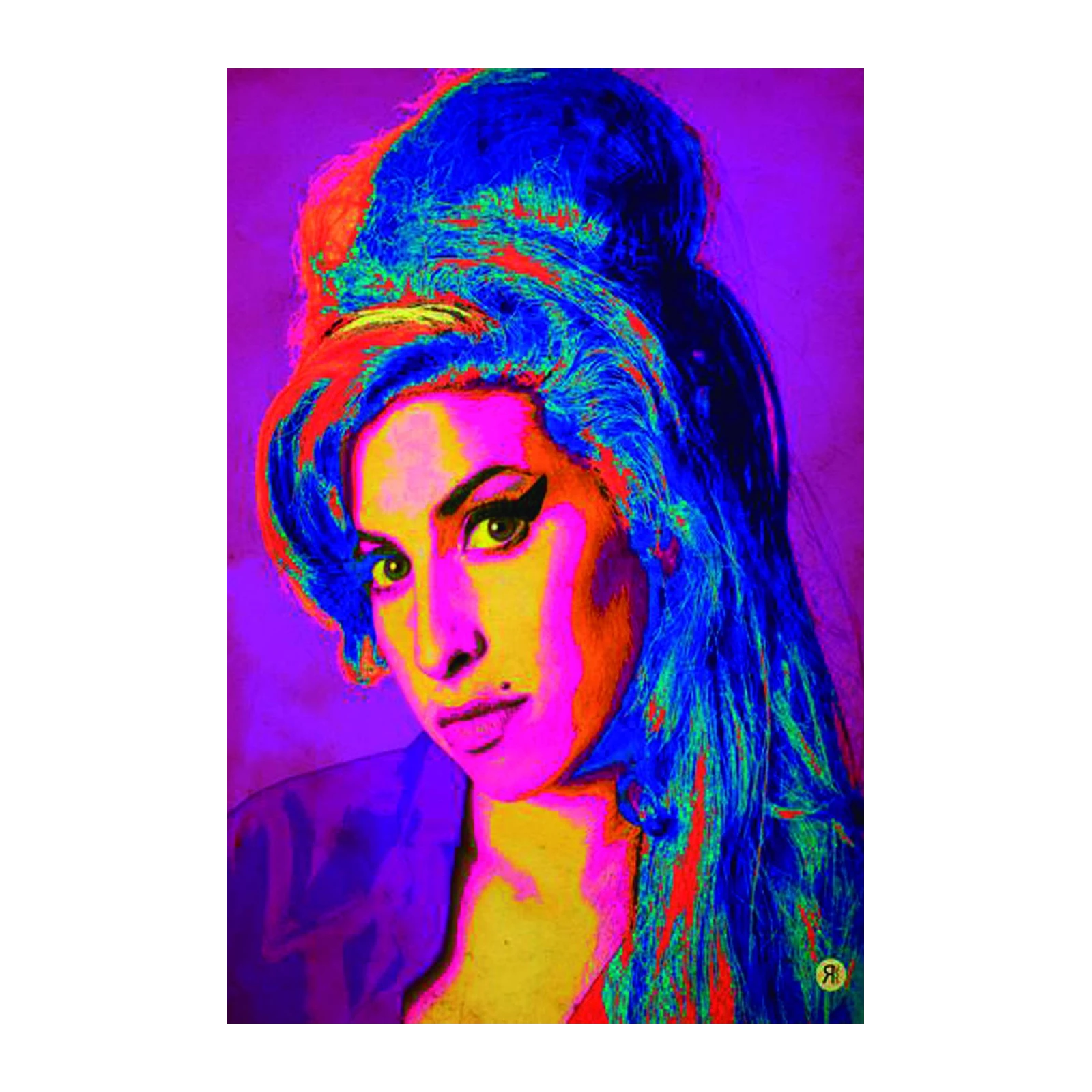 Vibrant Pop Art Portrait Wall Art