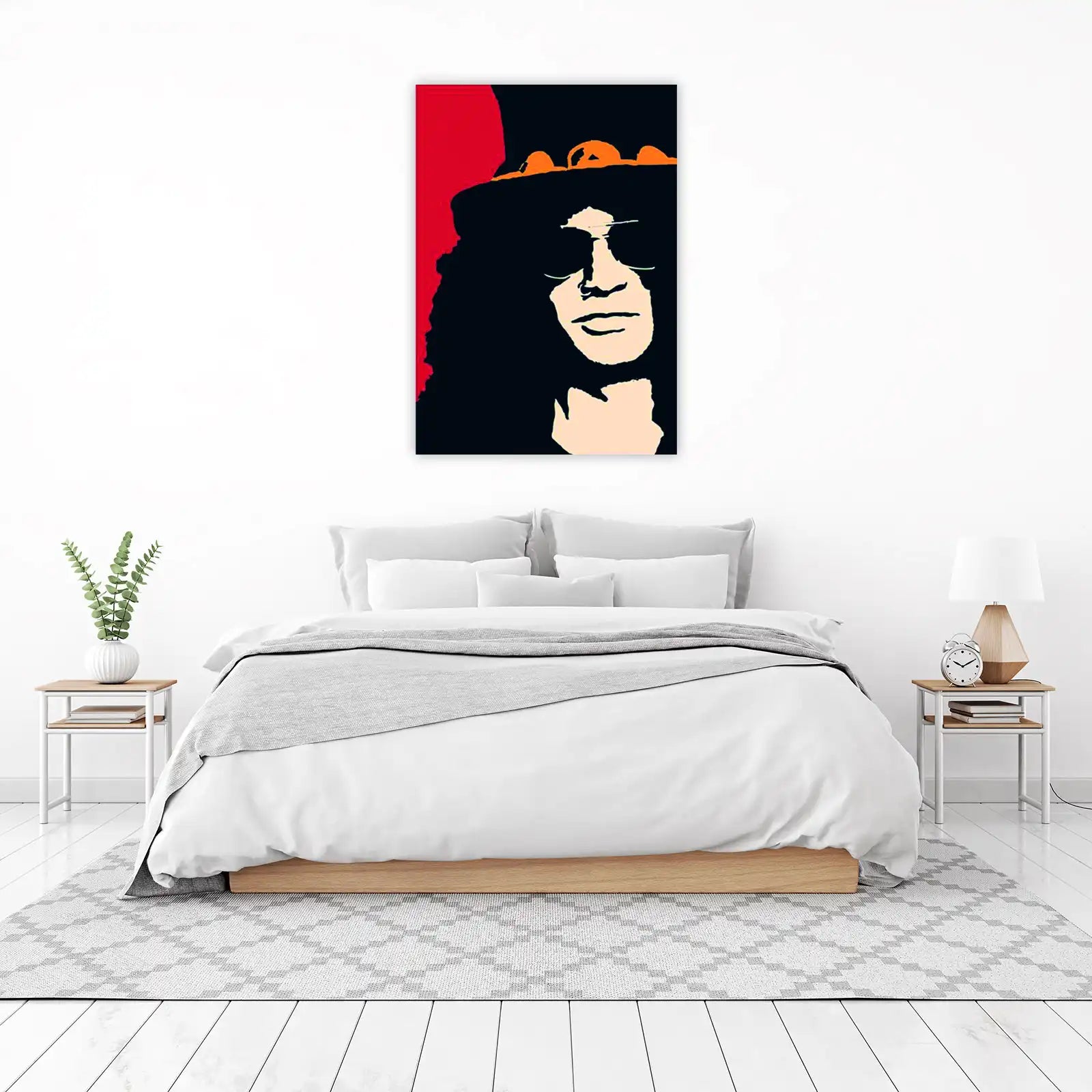 Iconic Rocker Portrait Wall Art