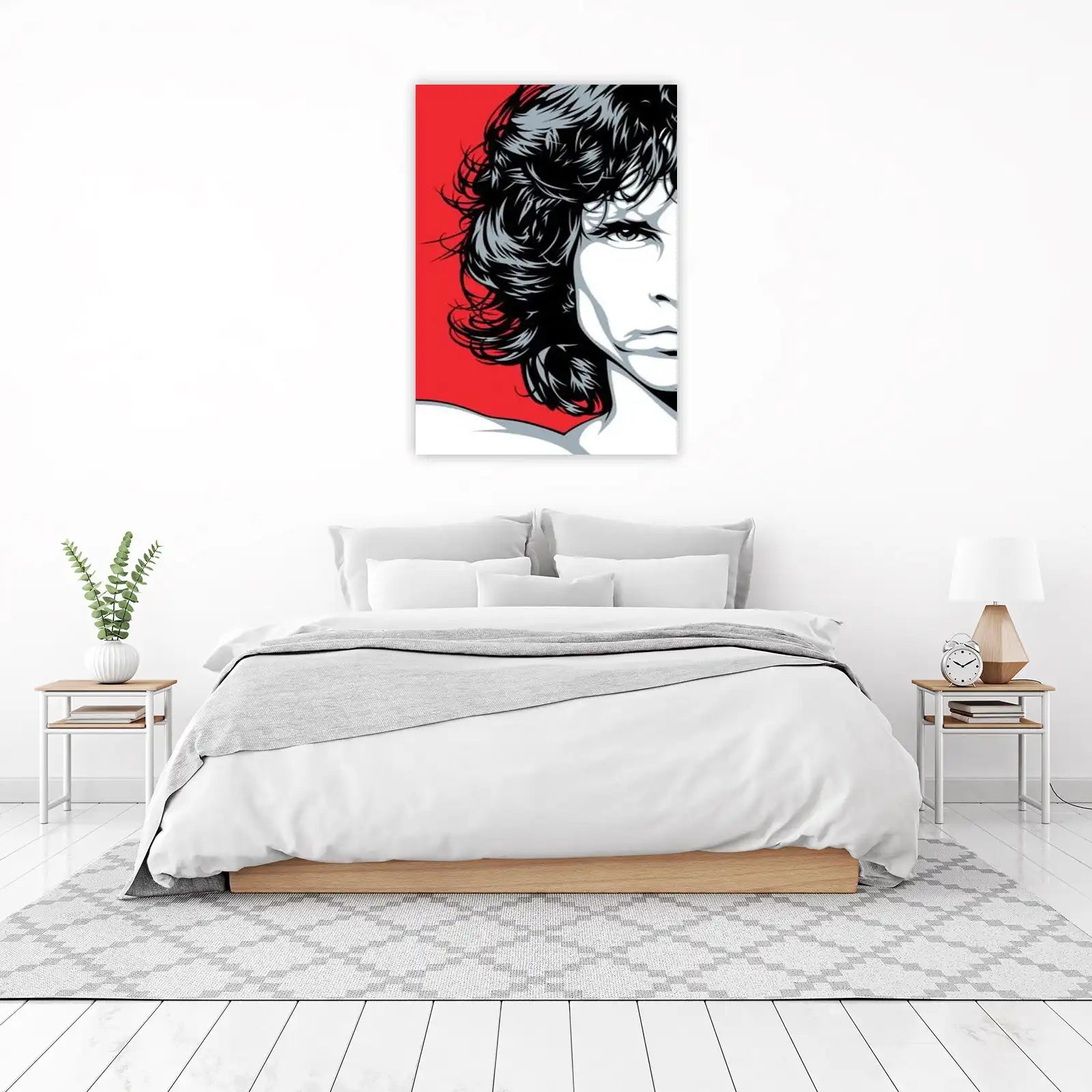 Iconic Rockstar Portrait Wall Art