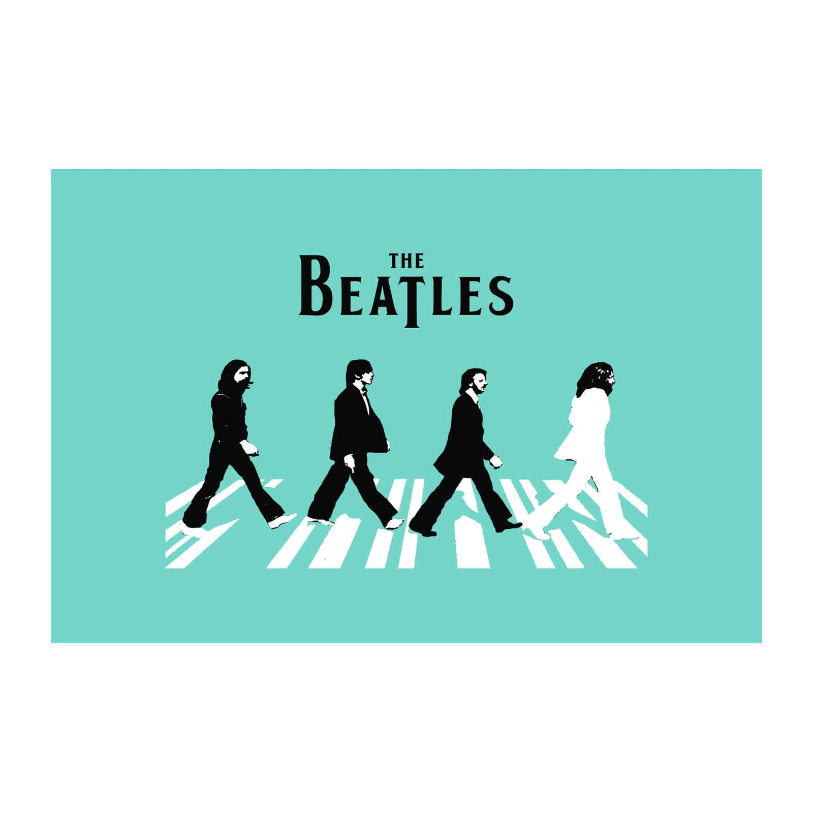 Iconic Beatles Abbey Road Wall Art