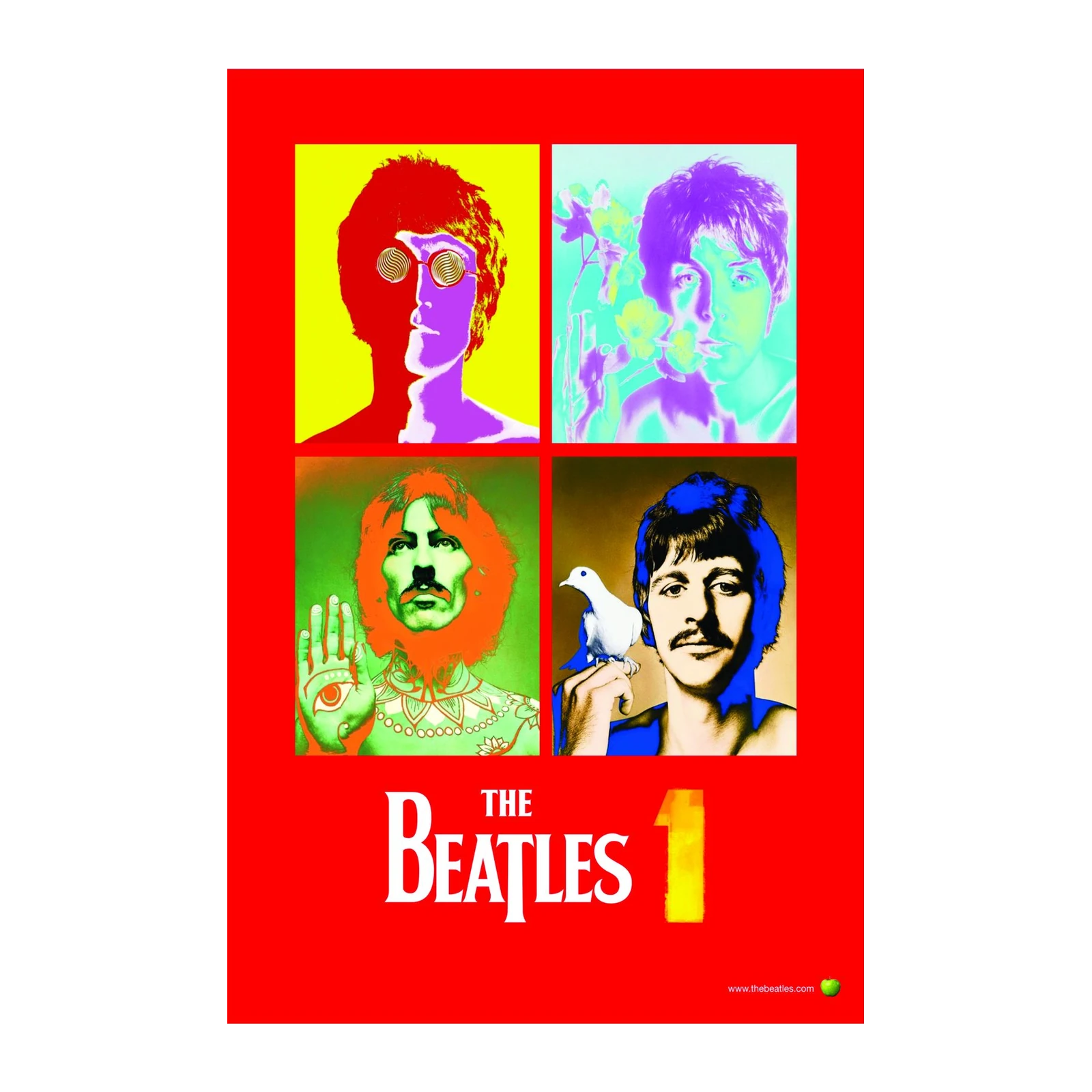 The Beatles Pop Art Collage Wall Art