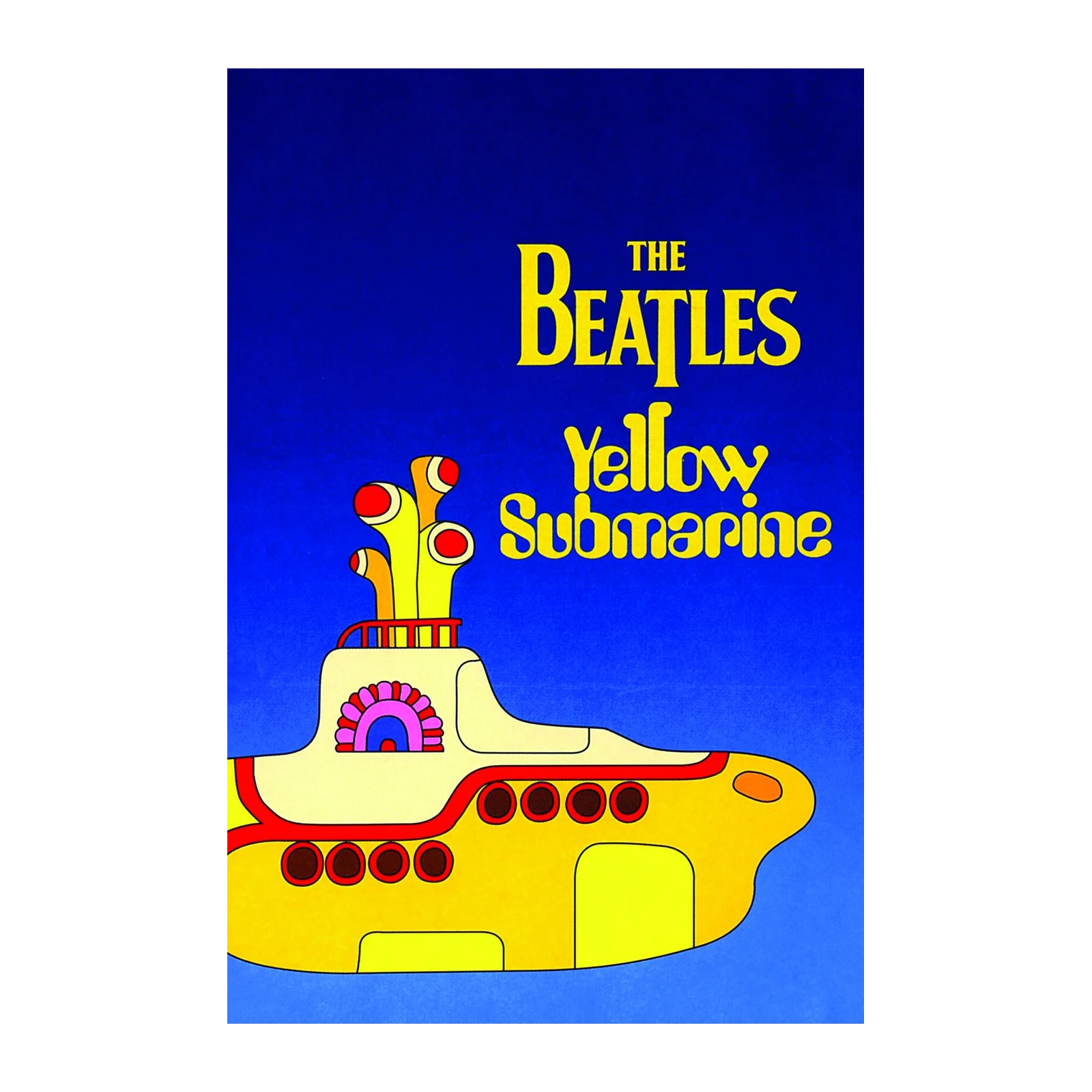 The Beatles Yellow Submarine Wall Art