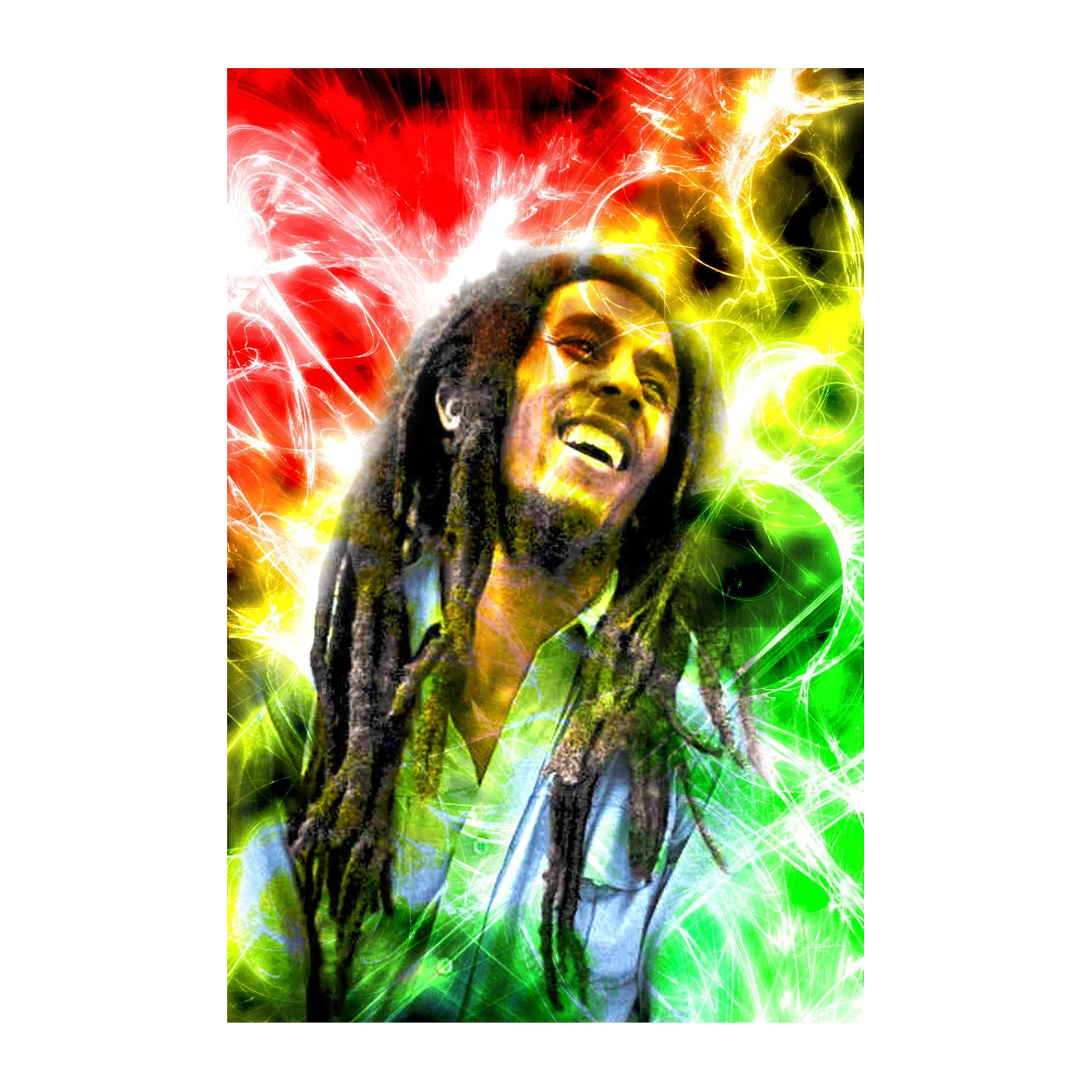 Bob Marley Vibrancy Wall Art