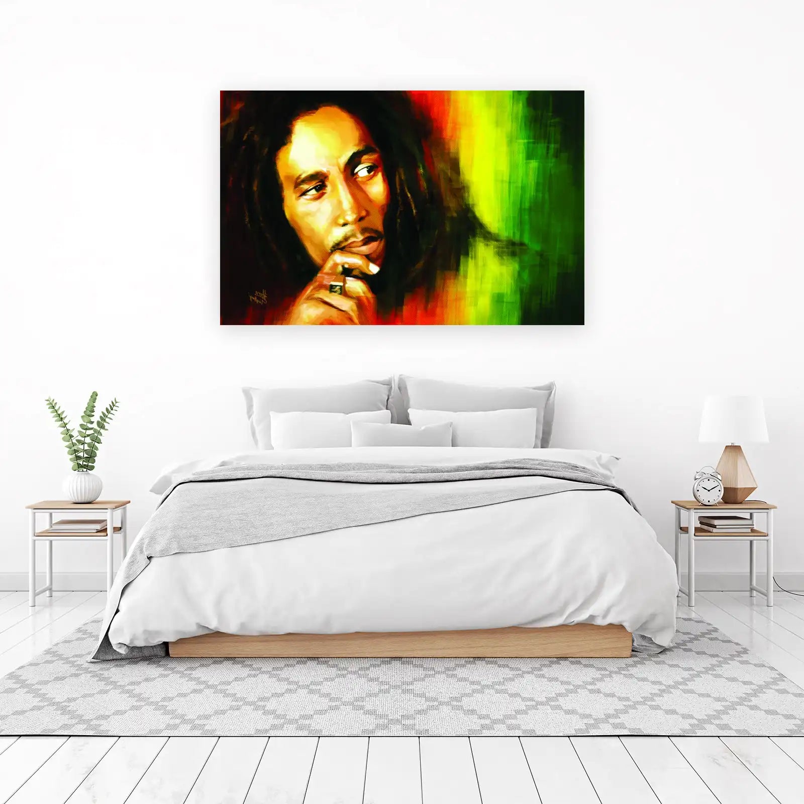 Bob Marley "One Love" Vibes Wall Art