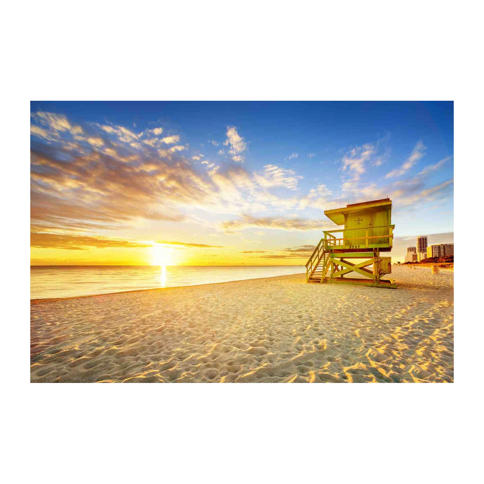 Miami Beach Lifeguard Tower Wall Art