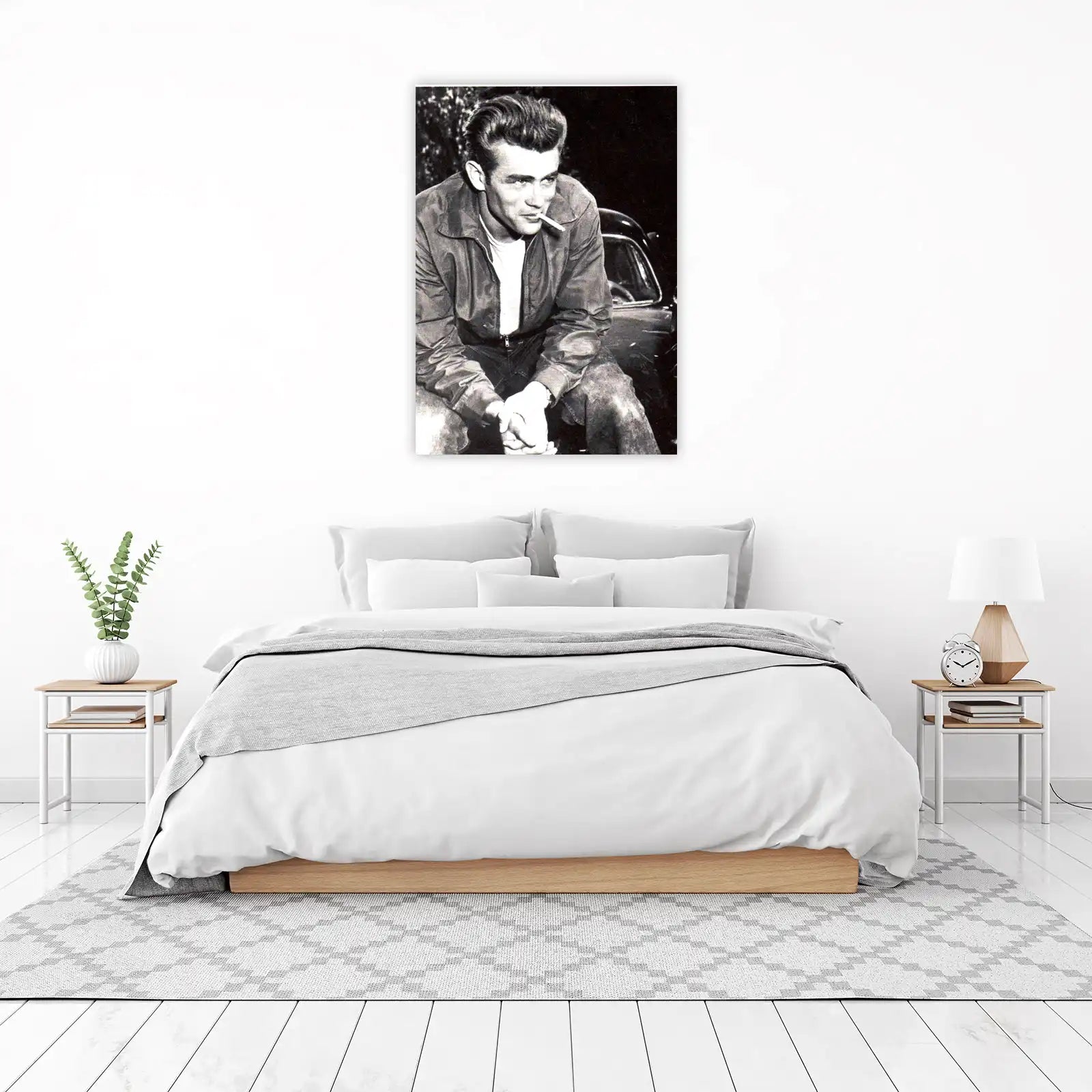 James Dean Iconic Rebel Portrait Wall Art