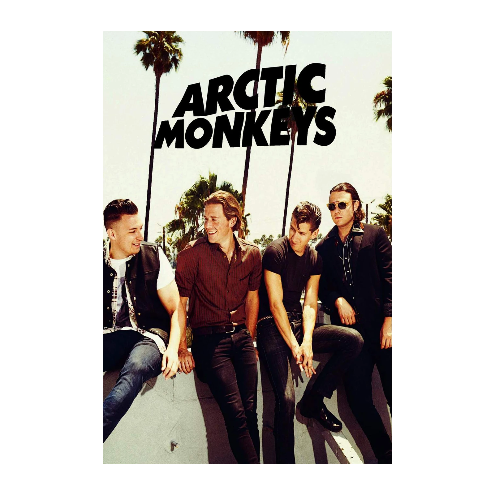 Arctic Monkeys Band Portrait Wall Art