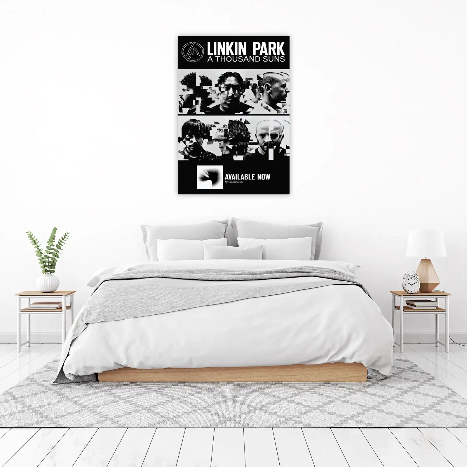 Linkin Park A Thousand Suns Fragmented Portrait Wall Art