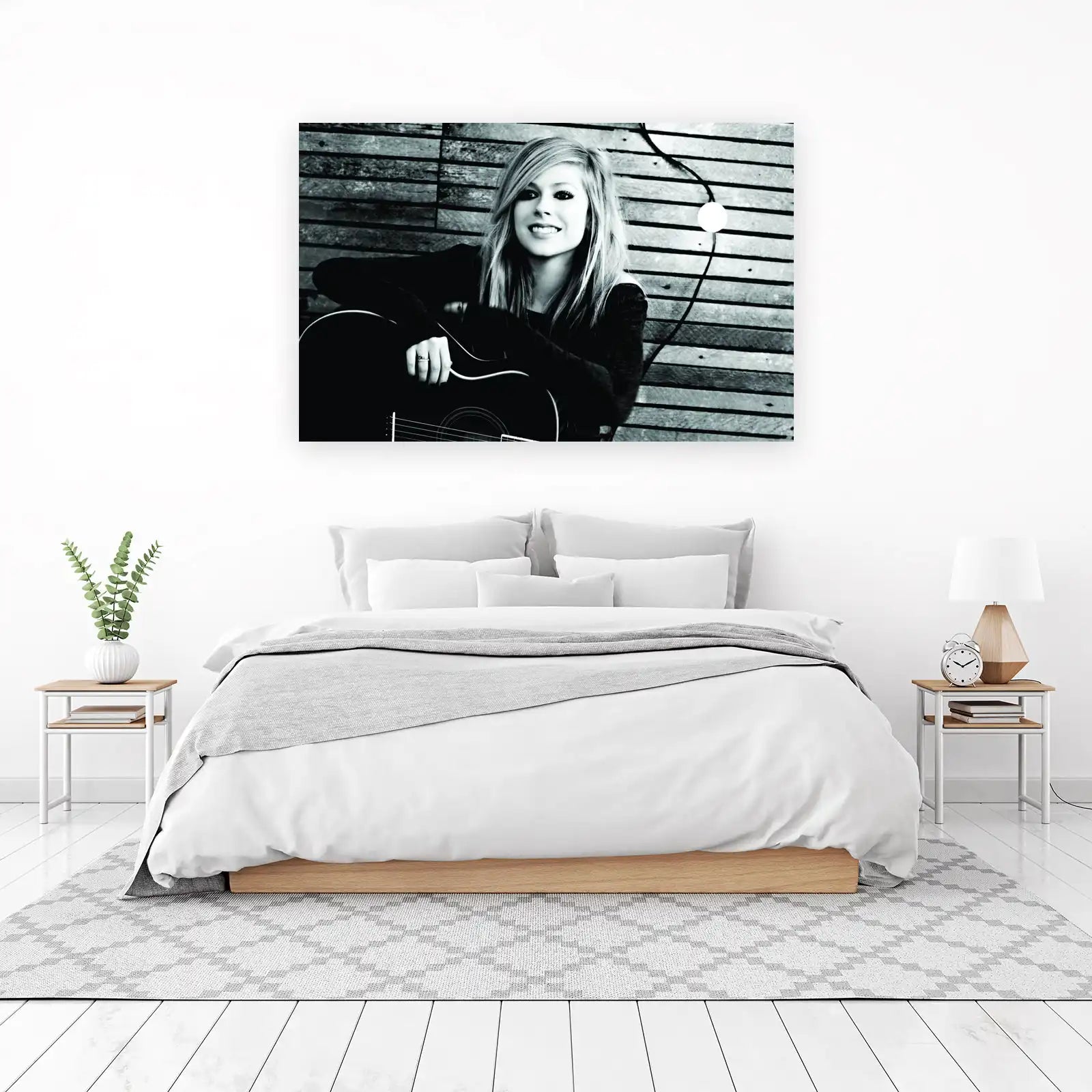 Avril Lavigne Rock Star Portrait Wall Art