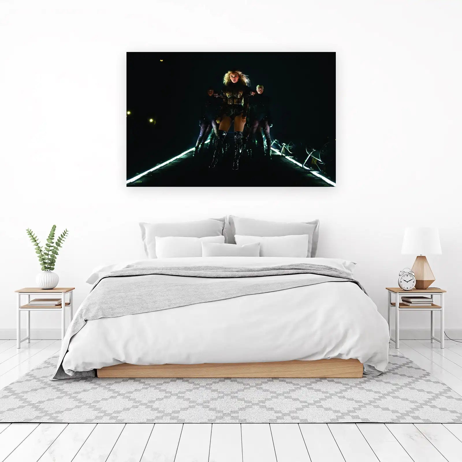 Beyoncé Performance Glam Wall Art