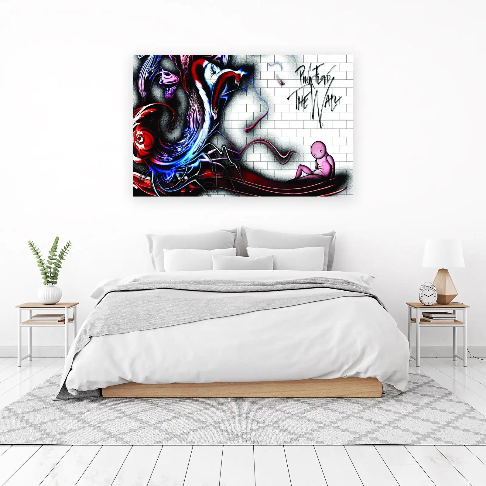 Psychedelic Pink Floyd 'The Wall' Wall Art