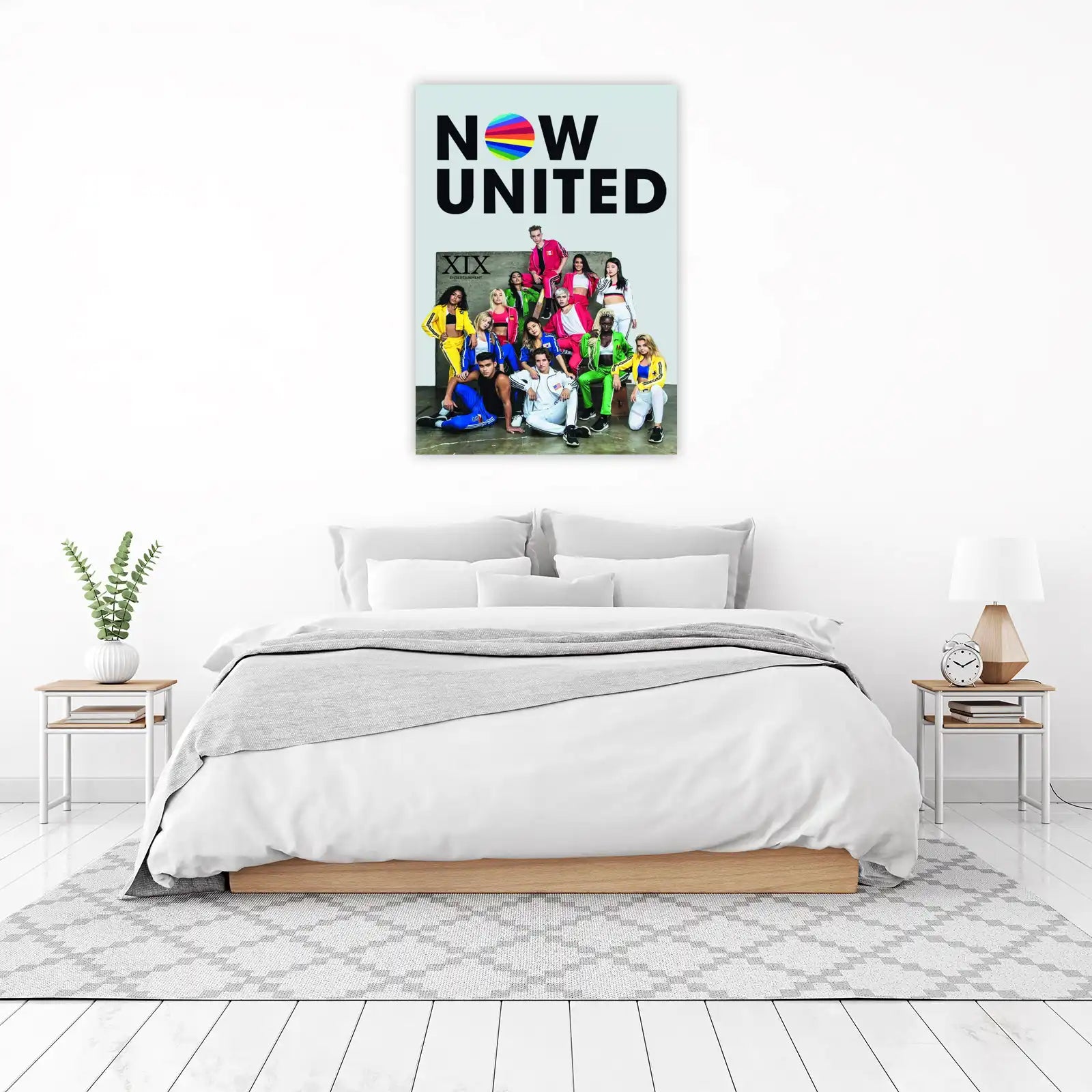 Now United Pop Group Colorful Athleisure Wall Art