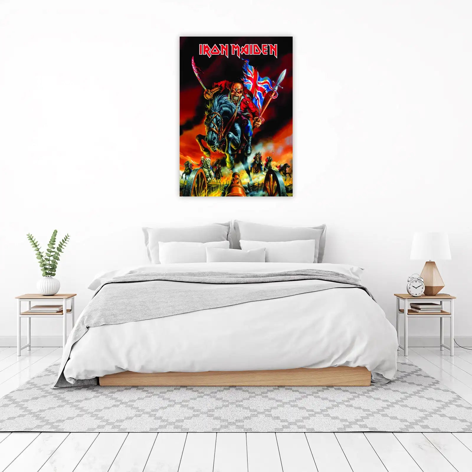Iron Maiden Eddie's Charge Wall Art