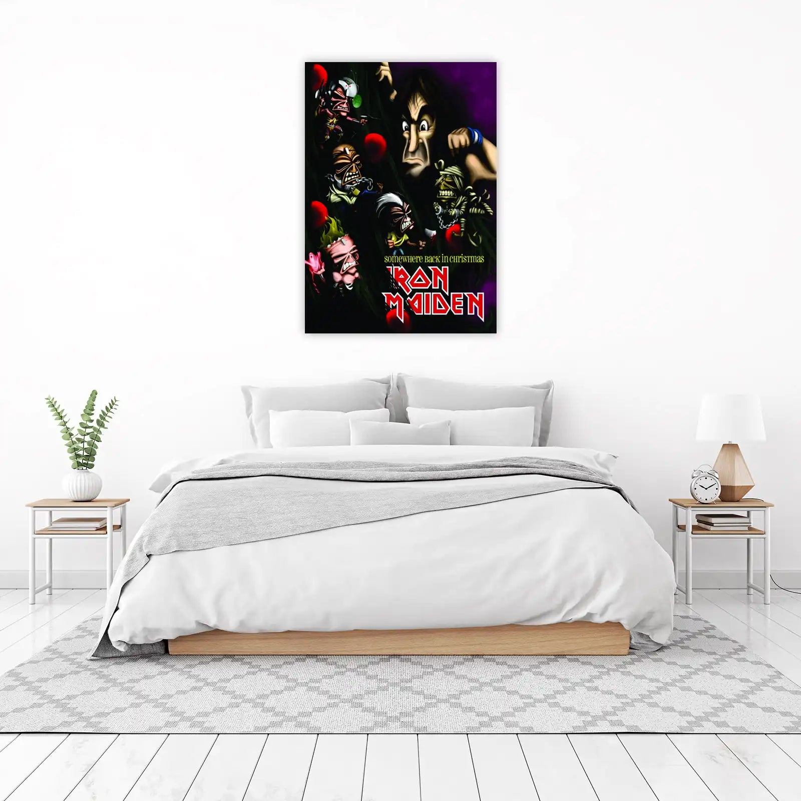 Iron Maiden "Somewhere Back" Eddie Wall Art