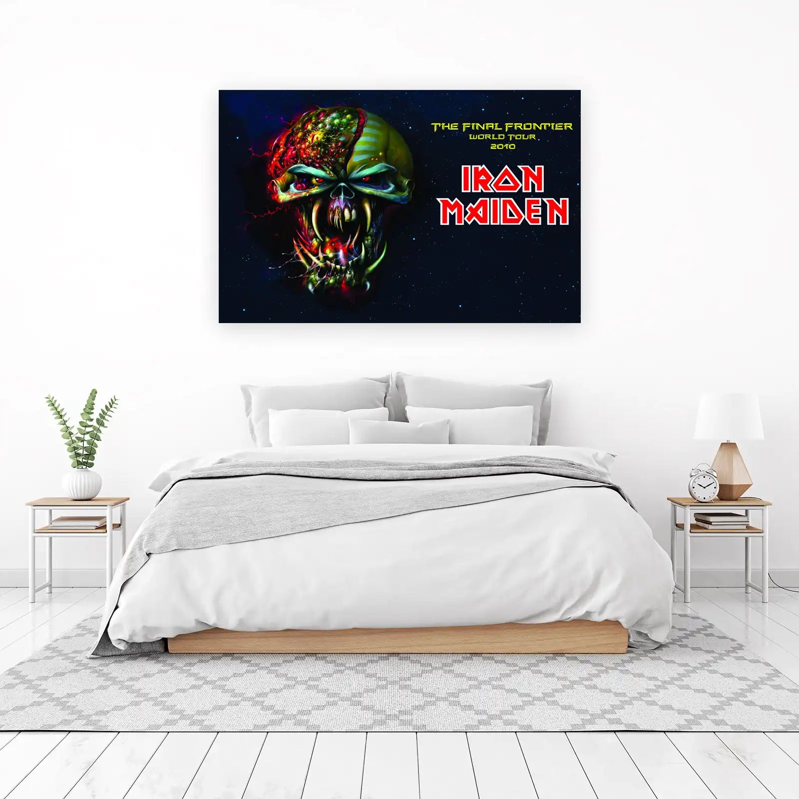 Iron Maiden Final Frontier Skull Wall Art