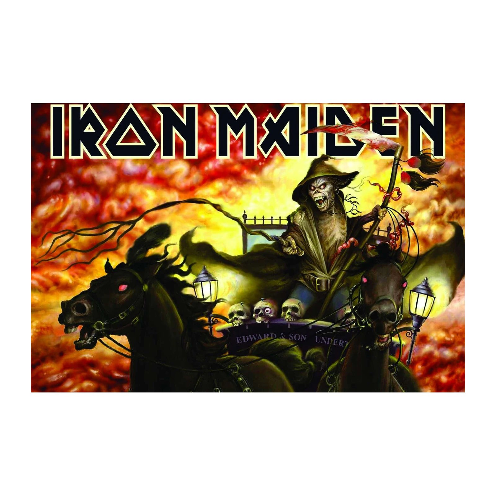 Iron Maiden "Edward & Son Undertaker" Wall Art