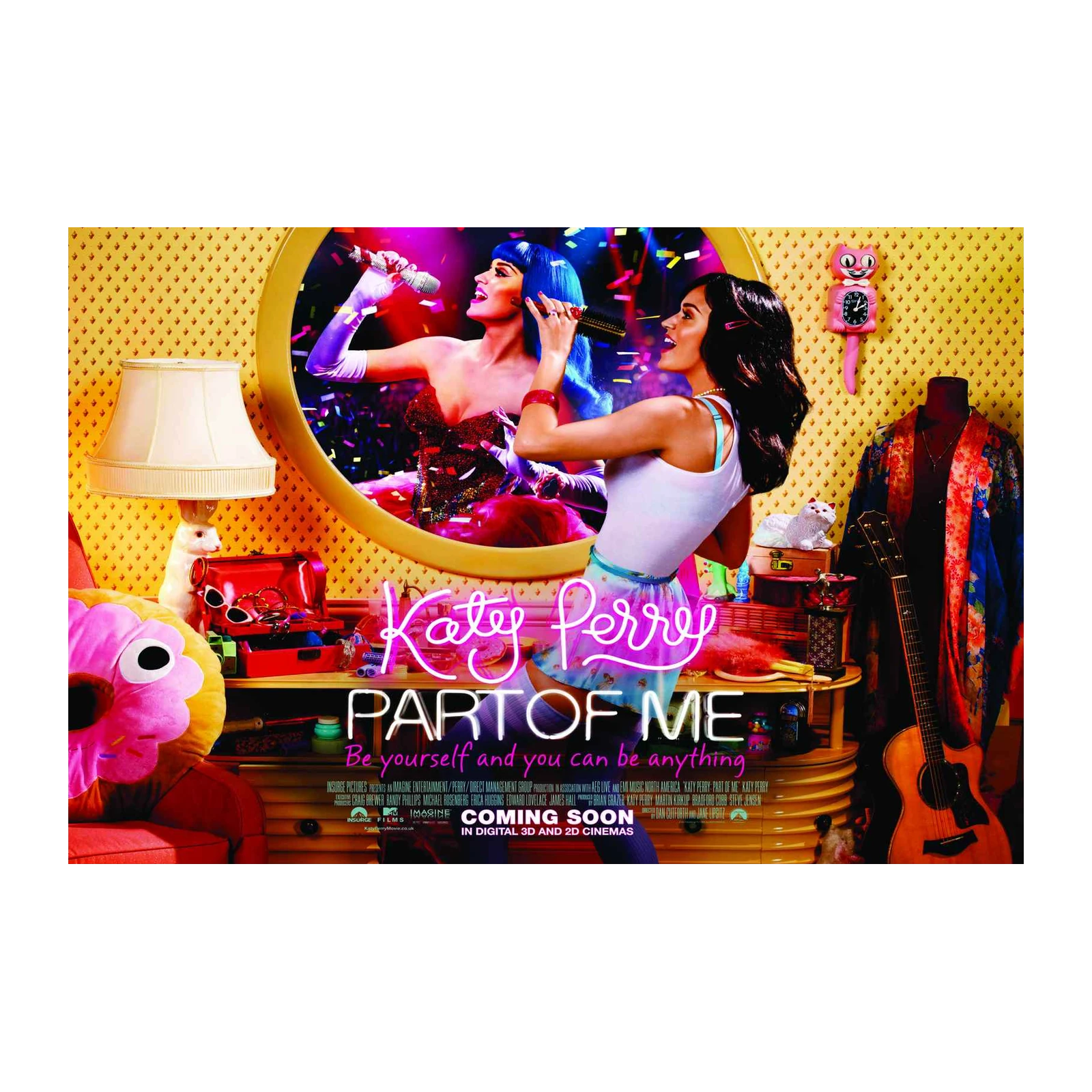 Katy Perry 'Part of Me' Pop Star Wall Art