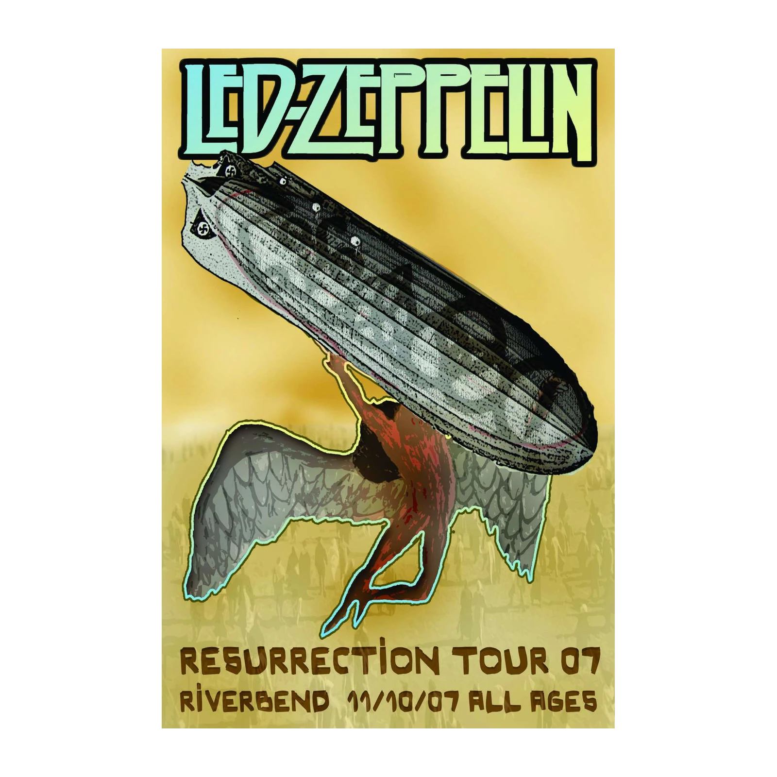 Led Zeppelin Resurrection Tour Wall Art