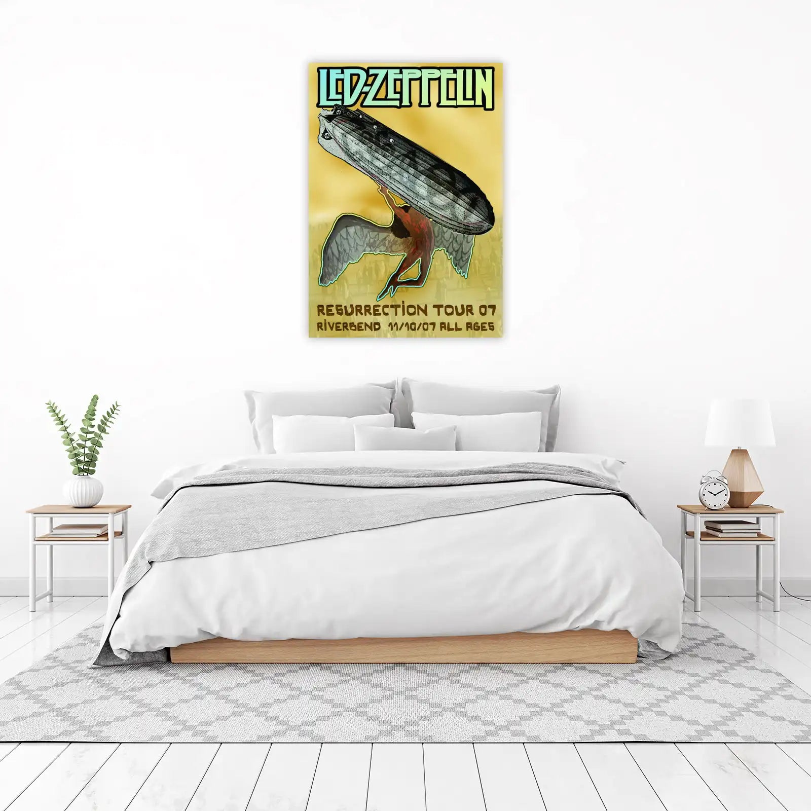 Led Zeppelin Resurrection Tour Wall Art