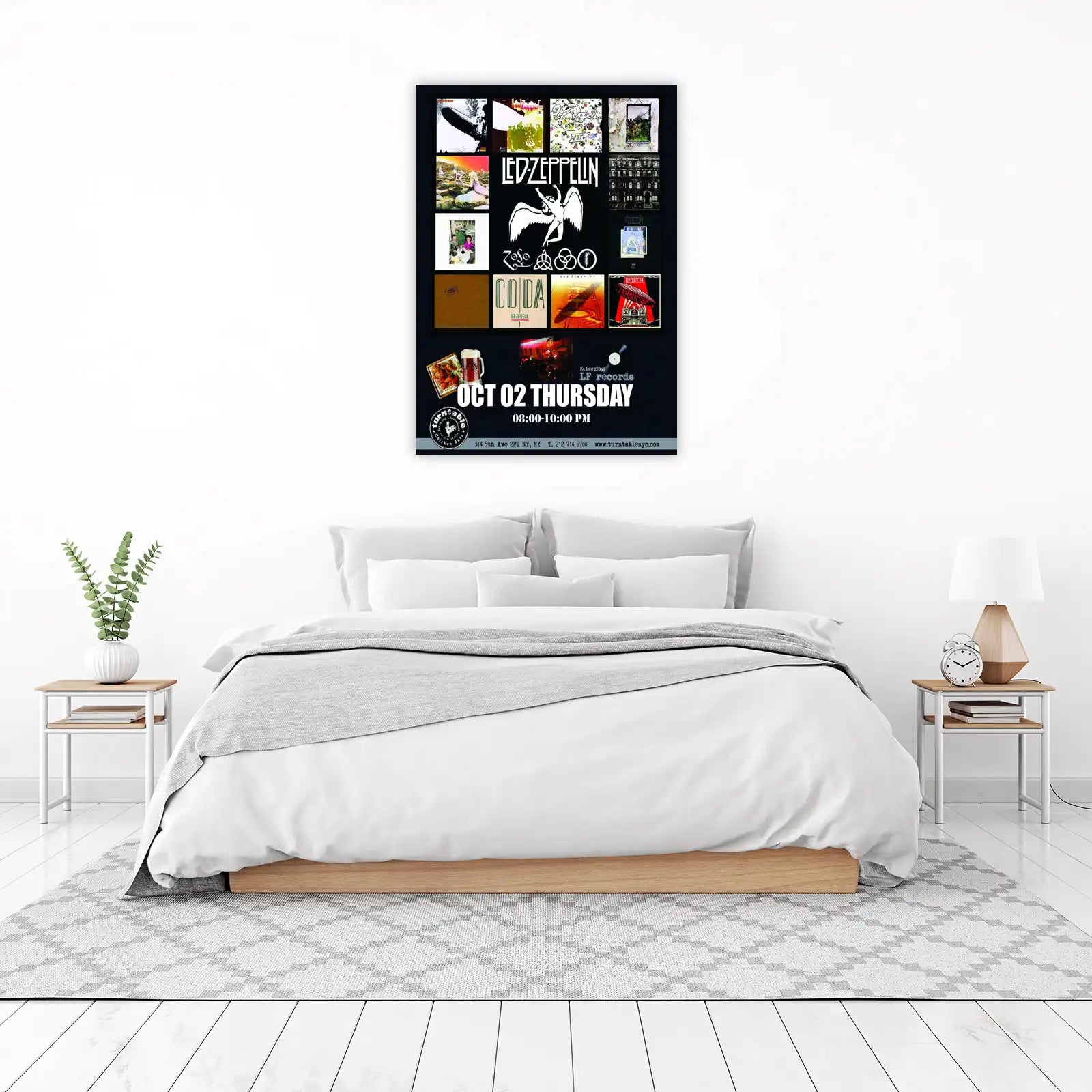 Iconic Led Zeppelin Album Art Wall Art