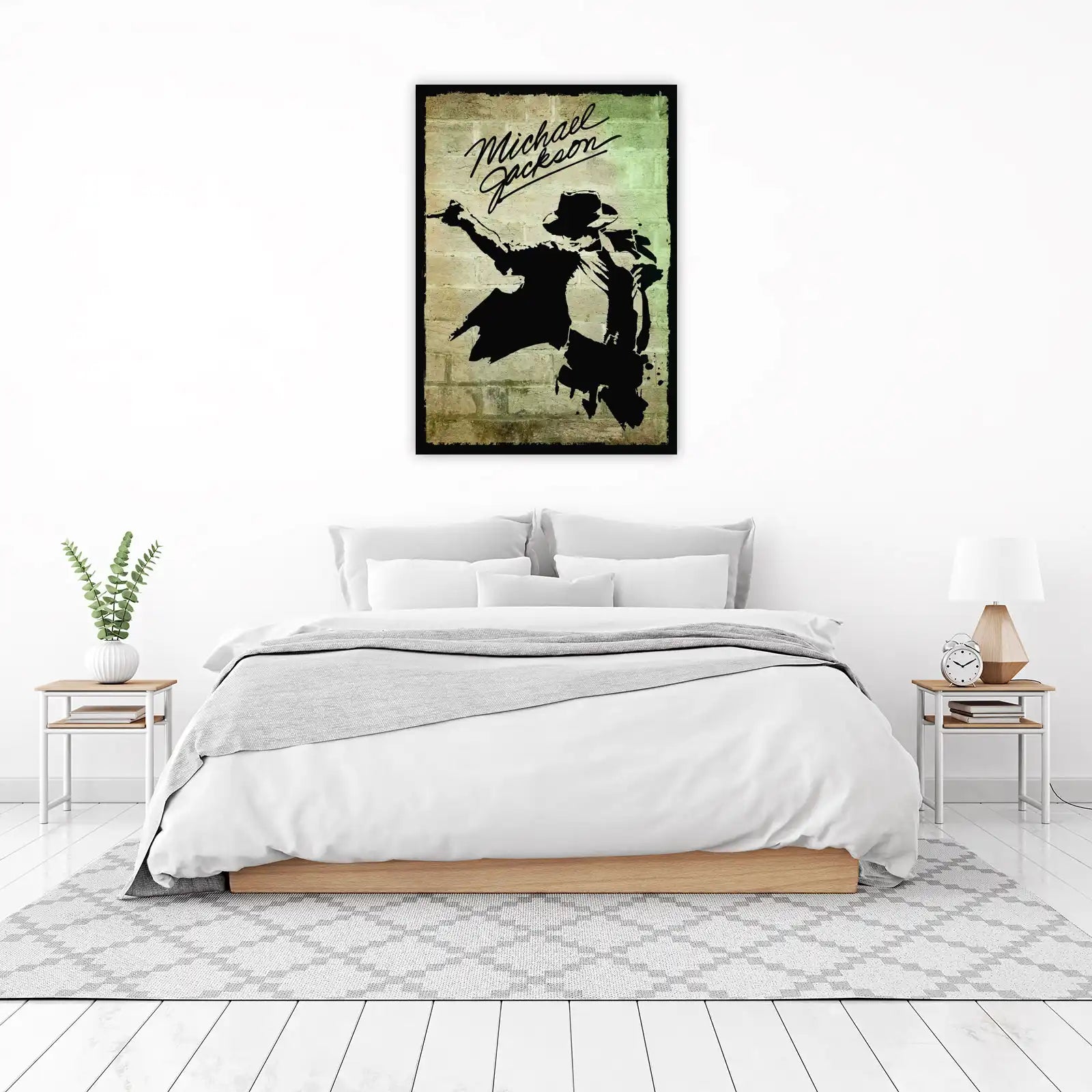 Michael Jackson Graffiti King Wall Art