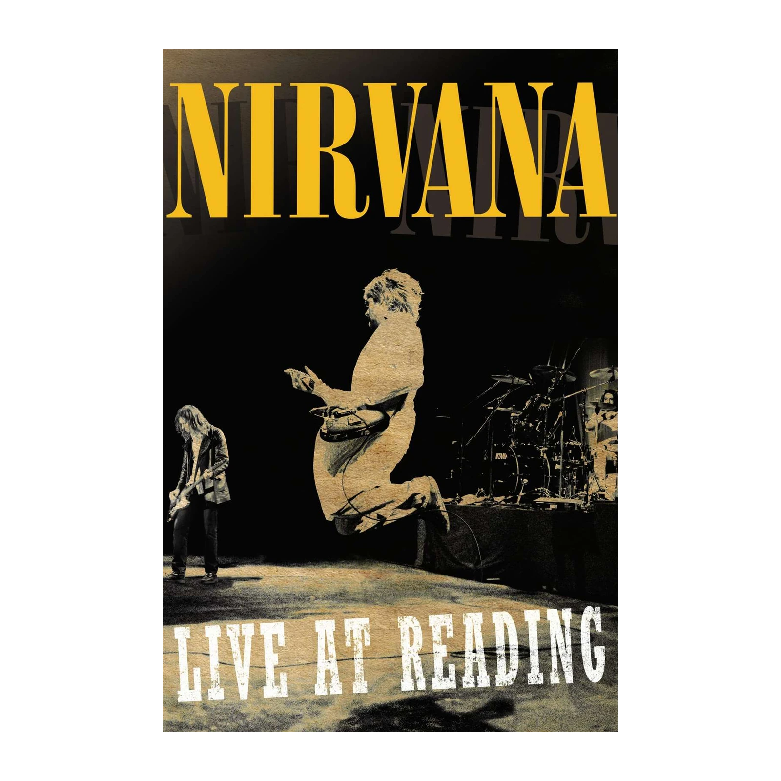 Nirvana Live at Reading Concert Wall Art