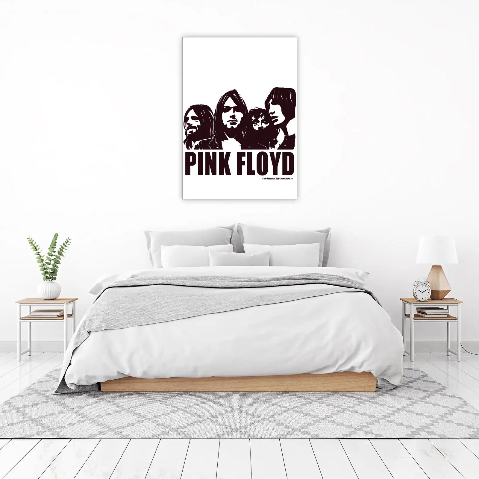 Pink Floyd Band Portrait Wall Art