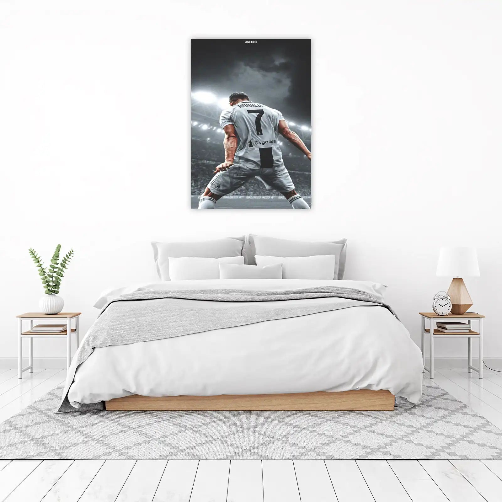 Ronaldo Juventus Champion Wall Art