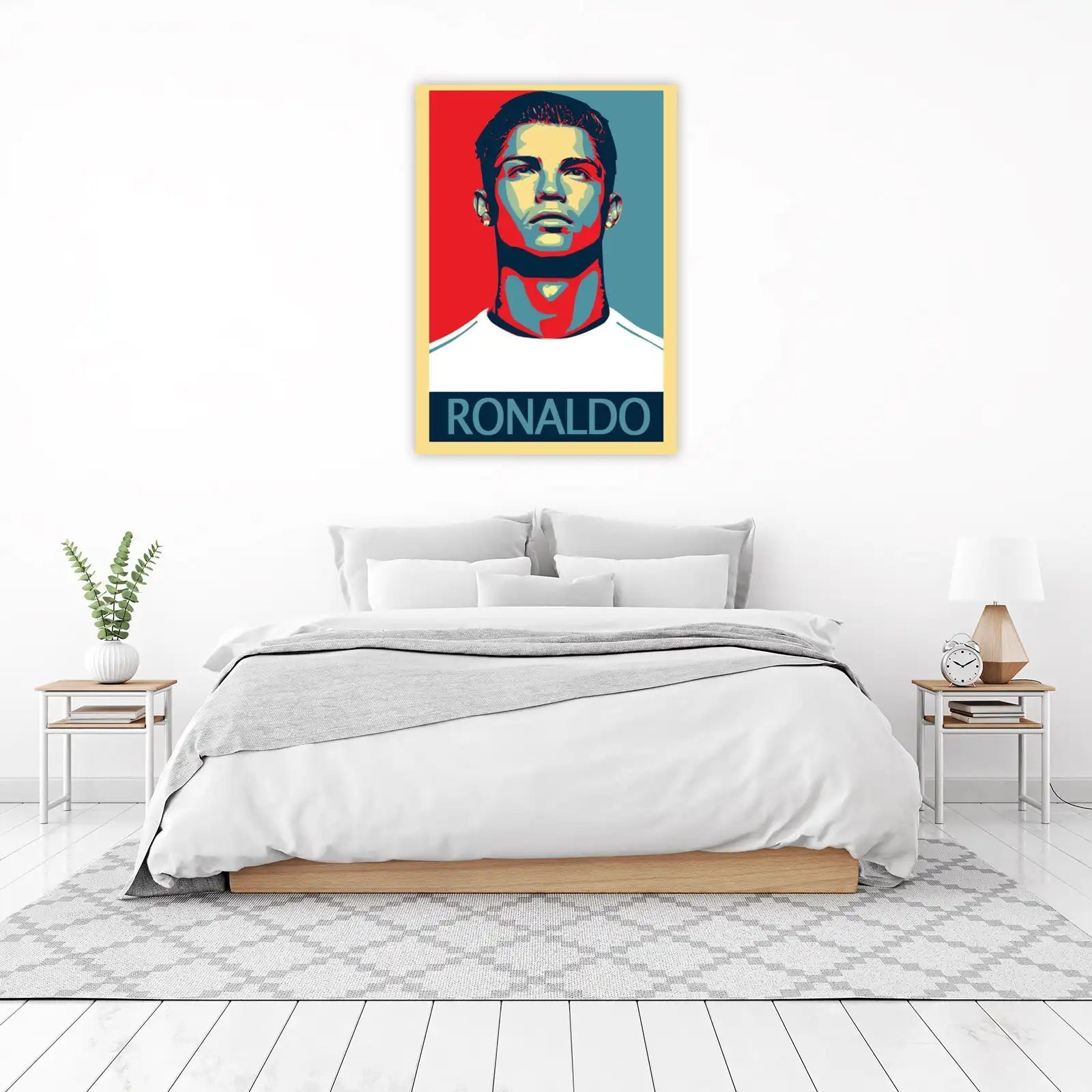 Cristiano Ronaldo "Hope" Style Wall Art