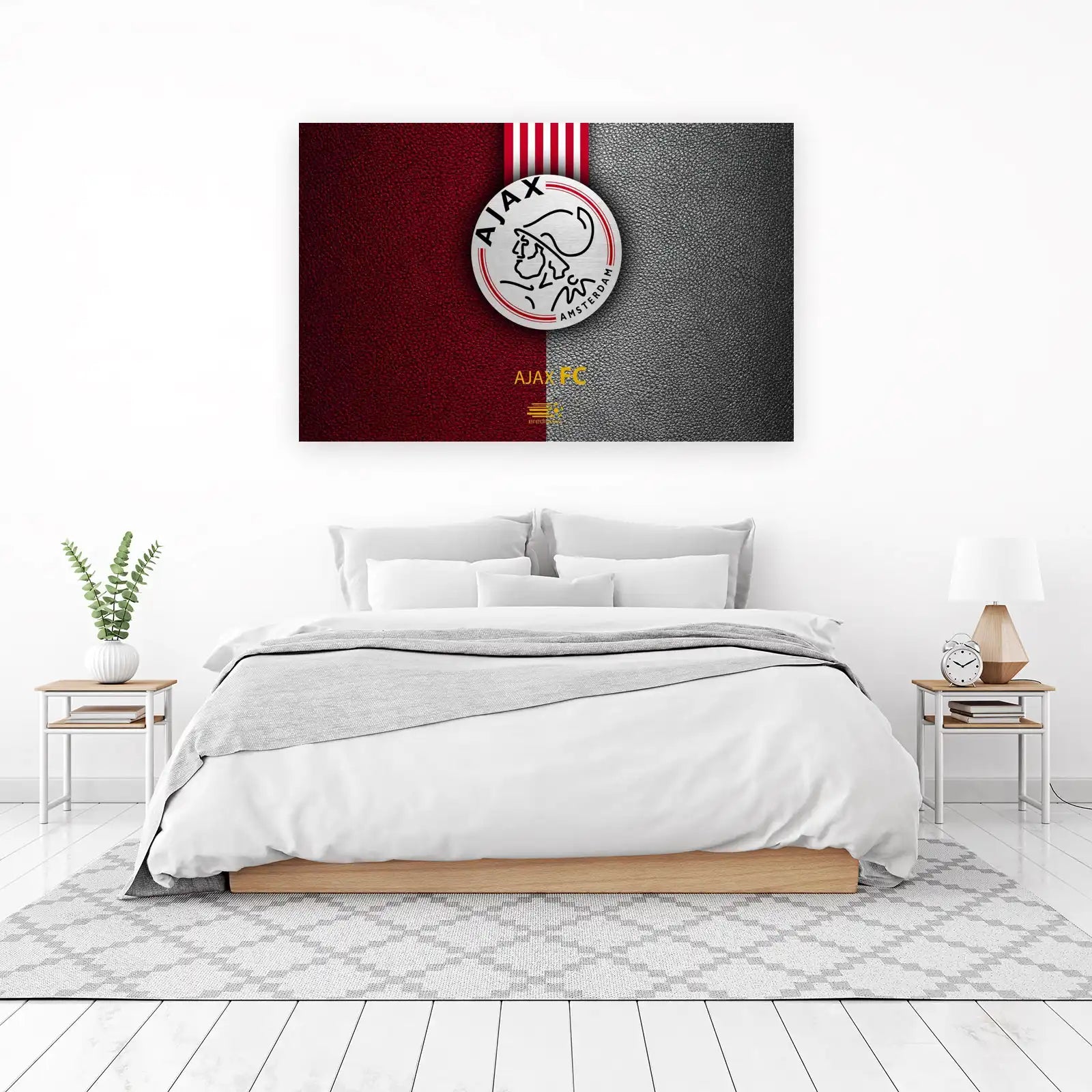 Ajax Amsterdam Football Club Logo Wall Art