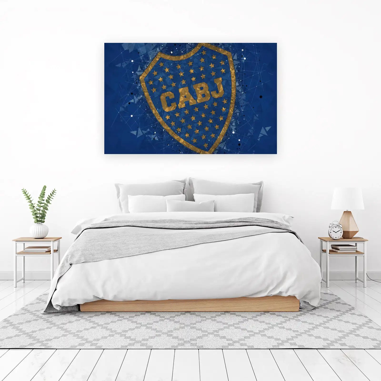 CABJ Geometric Stars Wall Art
