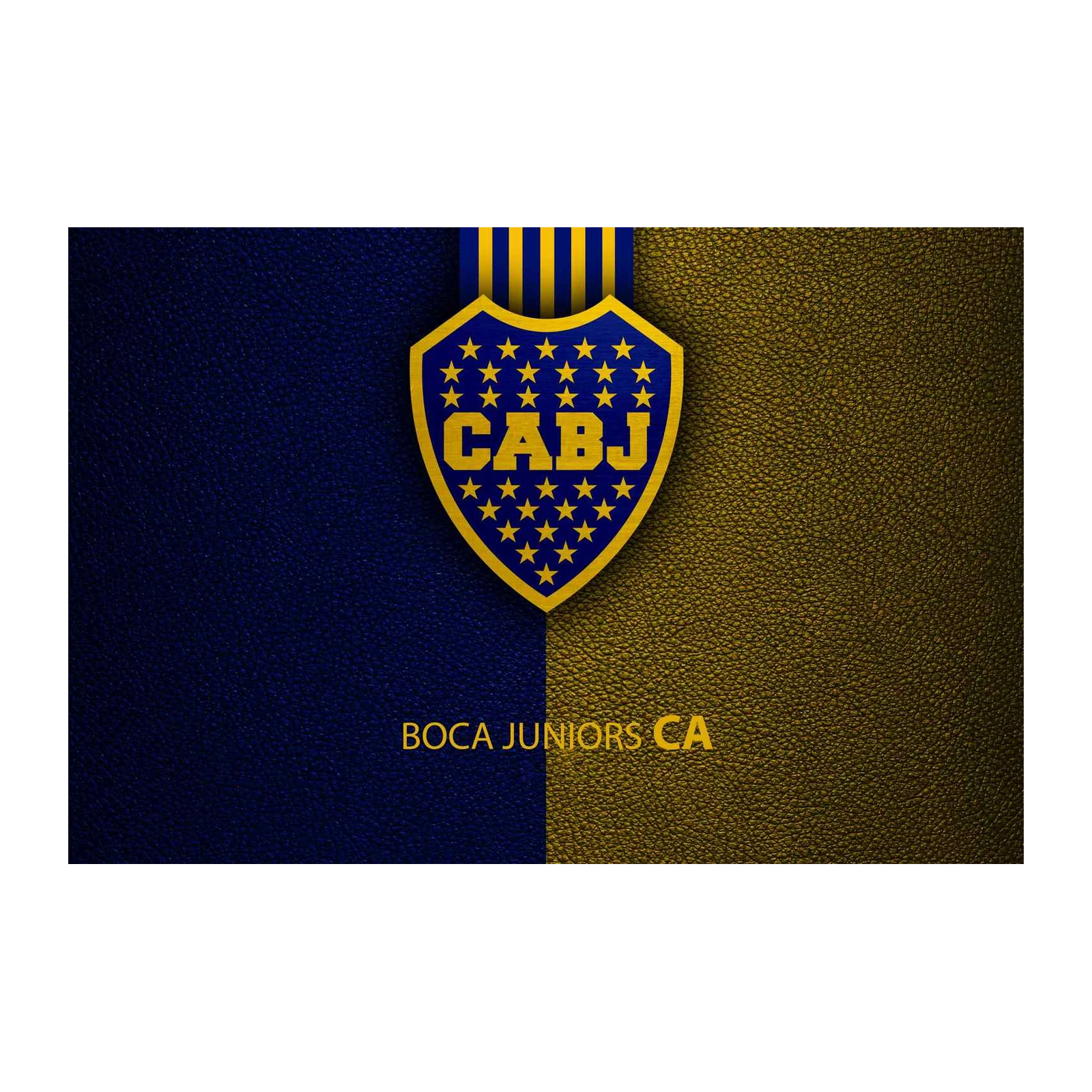 Boca Juniors CABJ Football Logo Wall Art