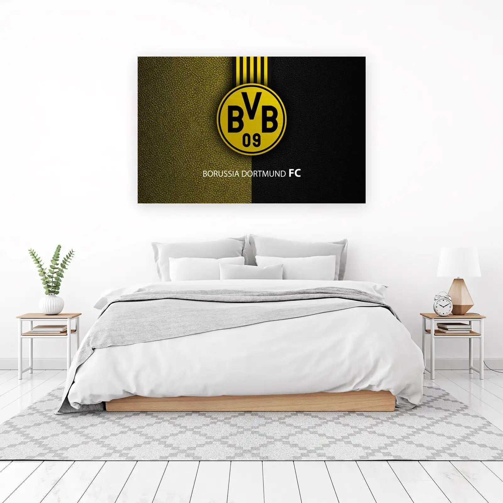Borussia Dortmund FC Logo Wall Art