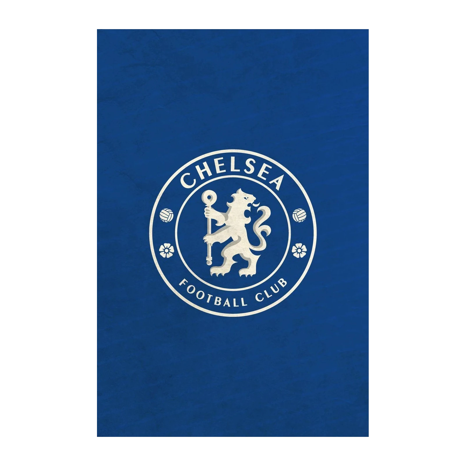 Chelsea FC Retro Crest Wall Art