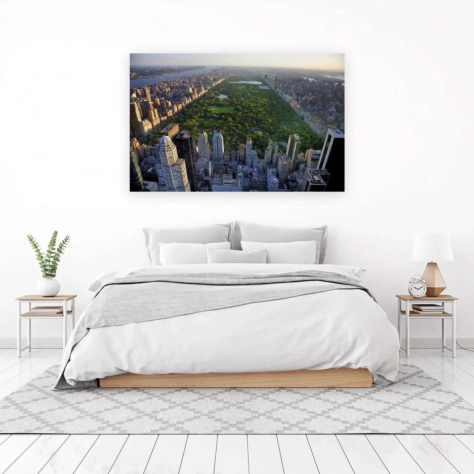 New York Central Park Aerial Wall Art