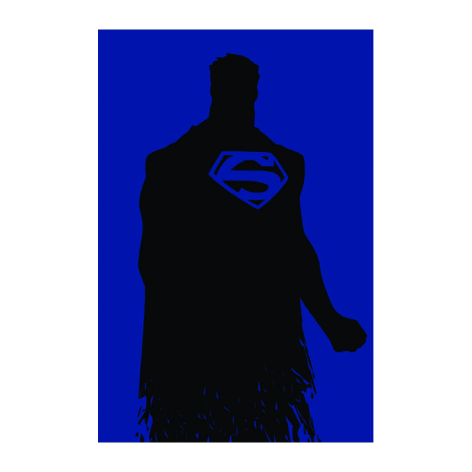 Iconic Superman Silhouette Wall Art