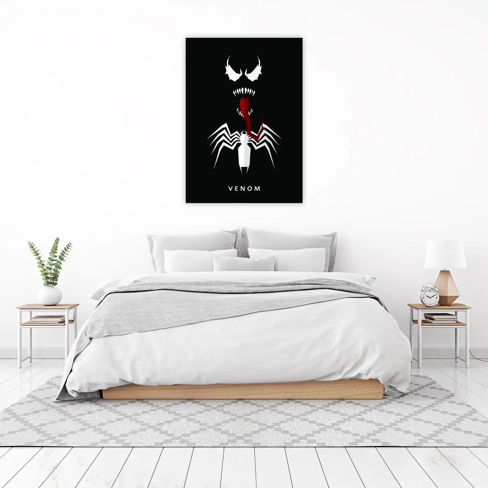 Venom Minimalist Marvel Wall Art
