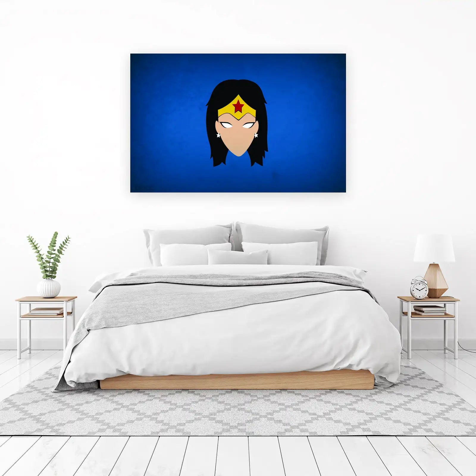 Wonder Woman Minimalist Art Wall Art