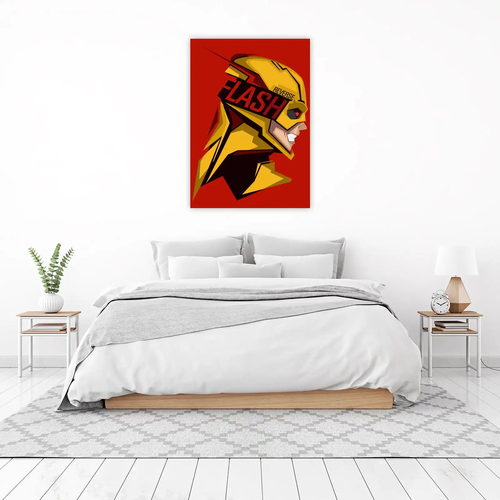Reverse Flash Bold Pop Art Wall Art