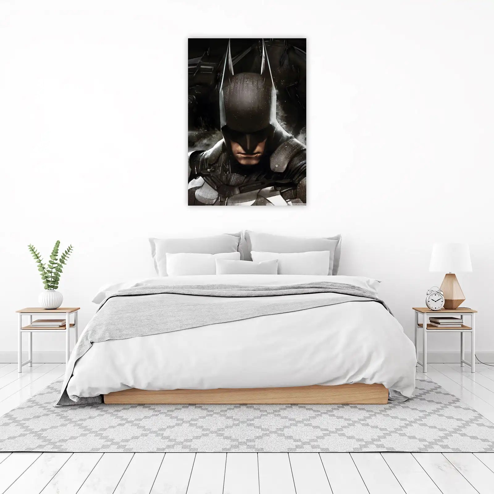 Intense Batman Portrait Wall Art