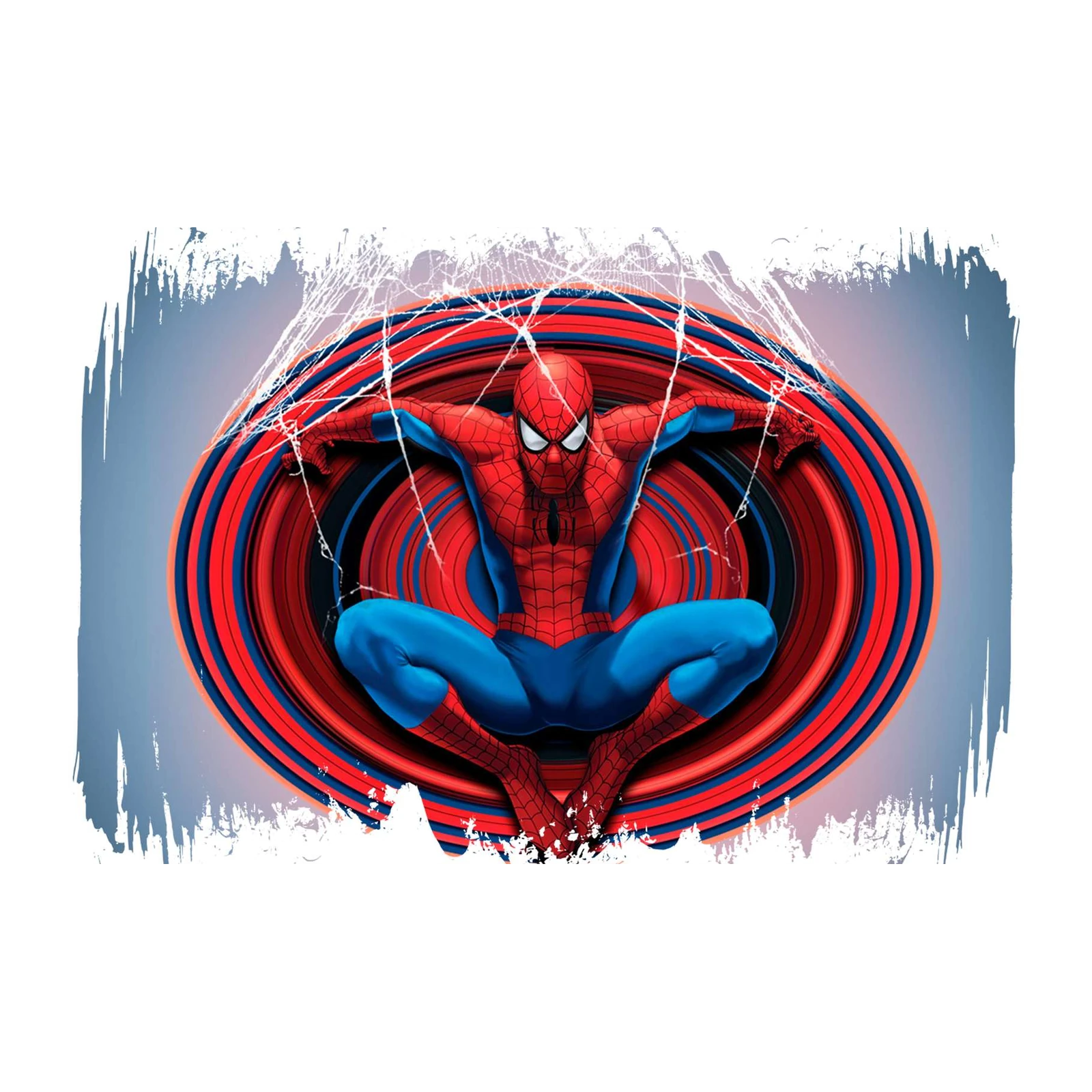 Dynamic Spidey Swoosh Wall Art