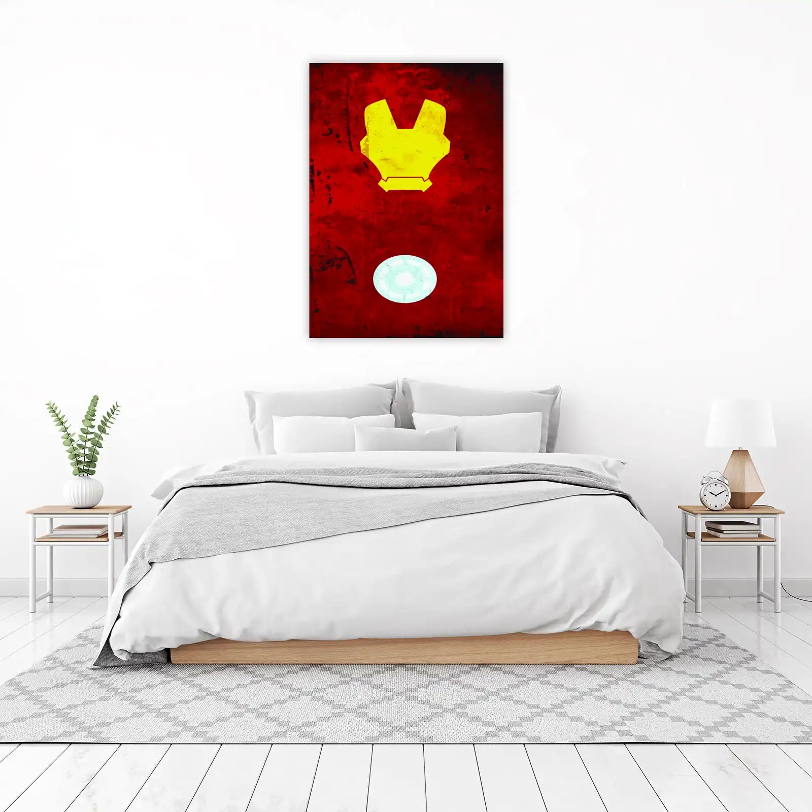 Iron Man Arc Reactor Minimalist Wall Art