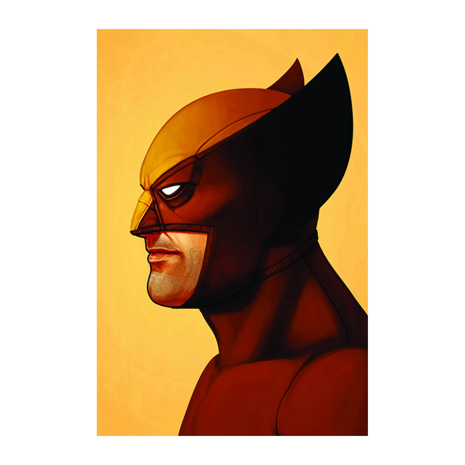 Wolverine Comic Portrait Wall Art