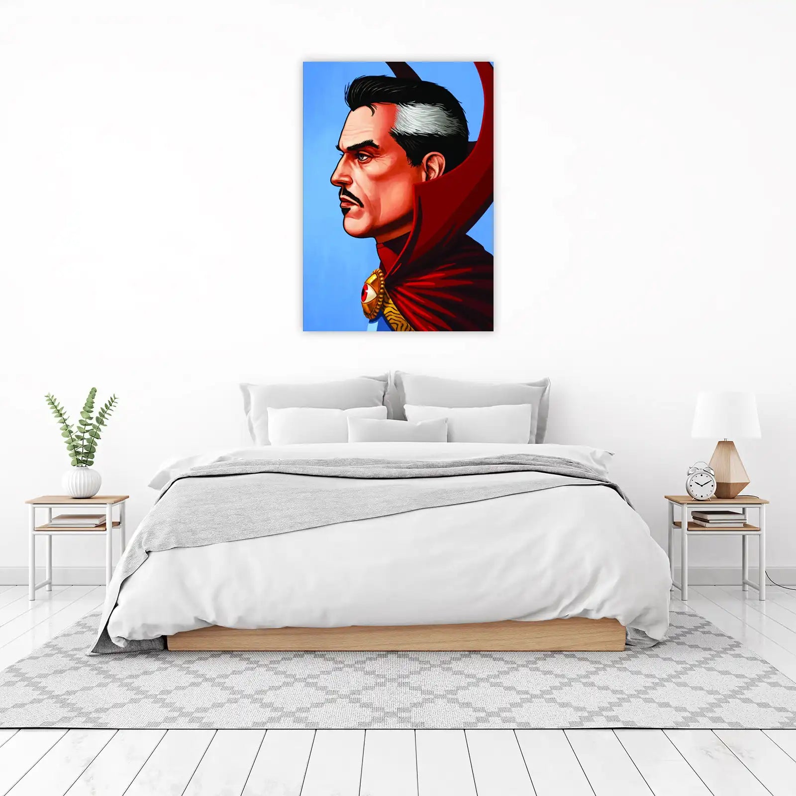 Doctor Strange Mystical Portrait Wall Art