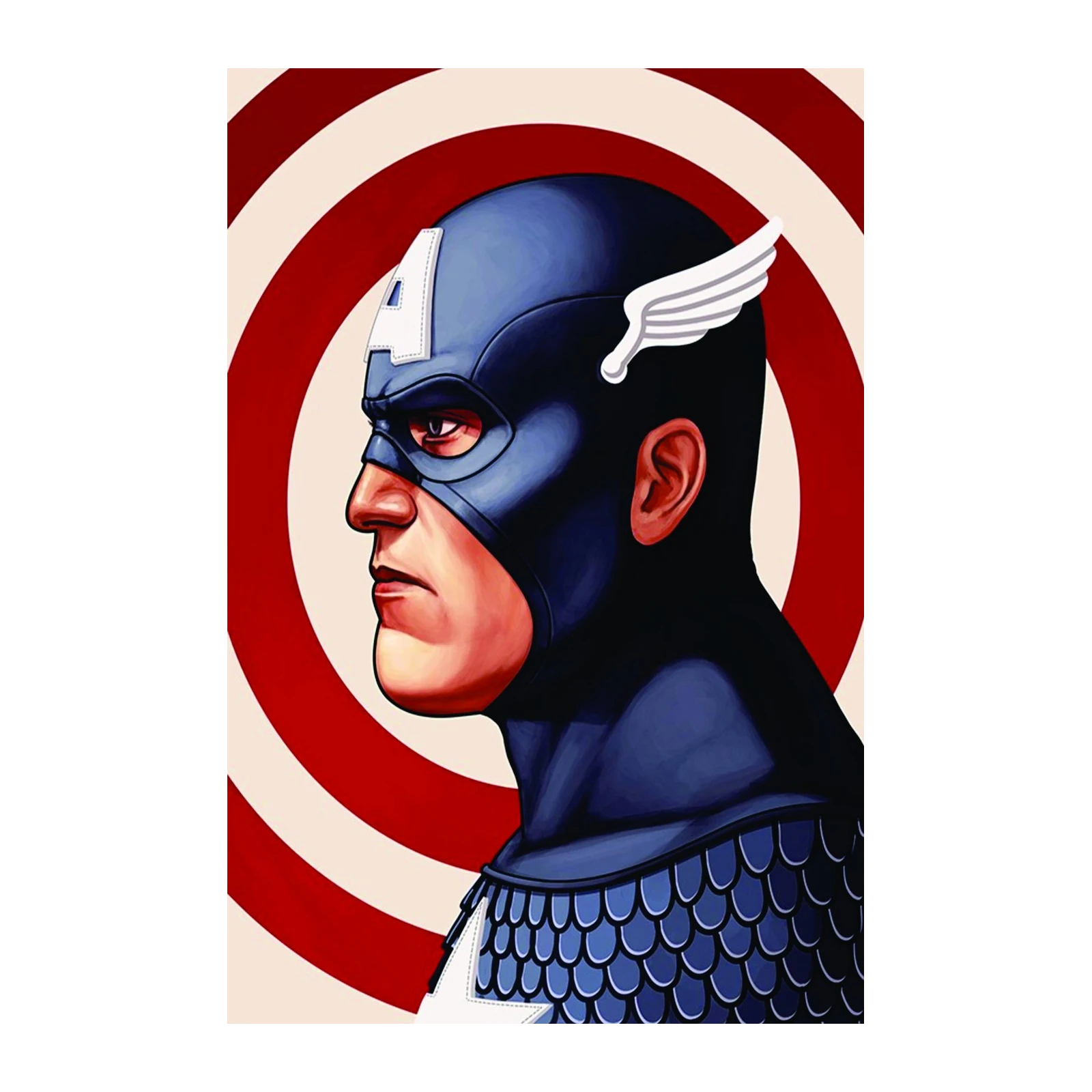Captain America "Star-Spangled Hero" Wall Art