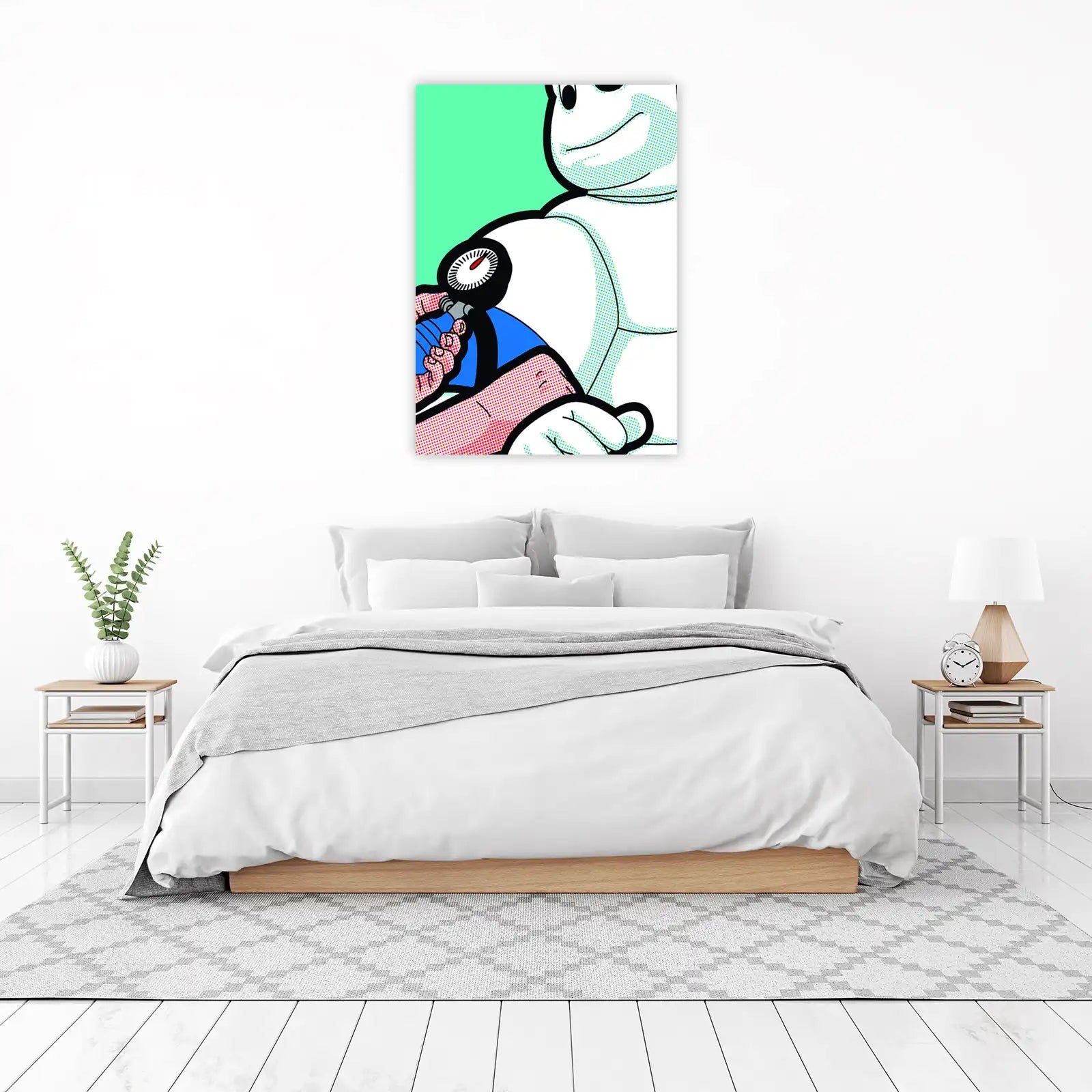 Retro Tire Pressure Wall Art