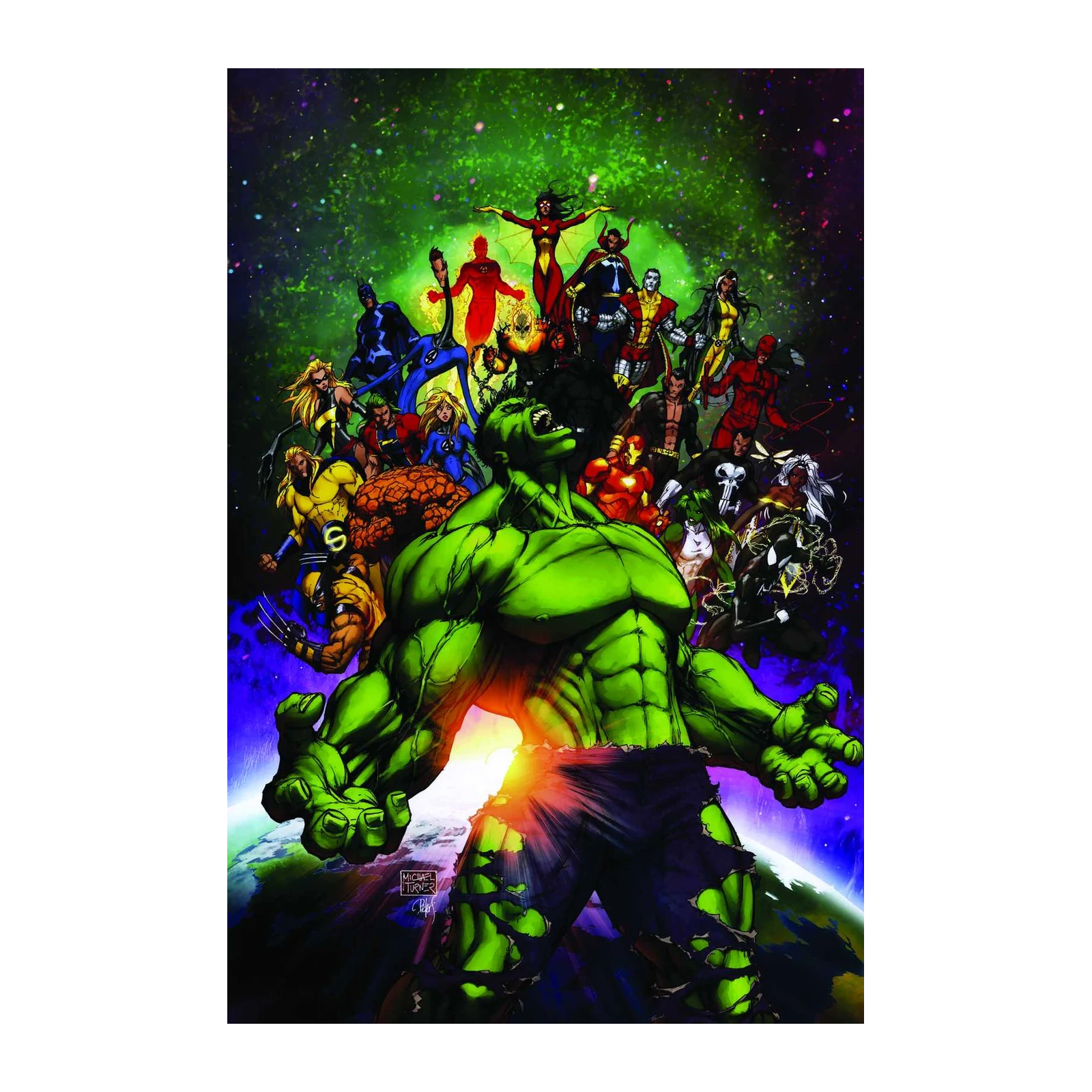Marvel Heroes Epic Assemble Wall Art
