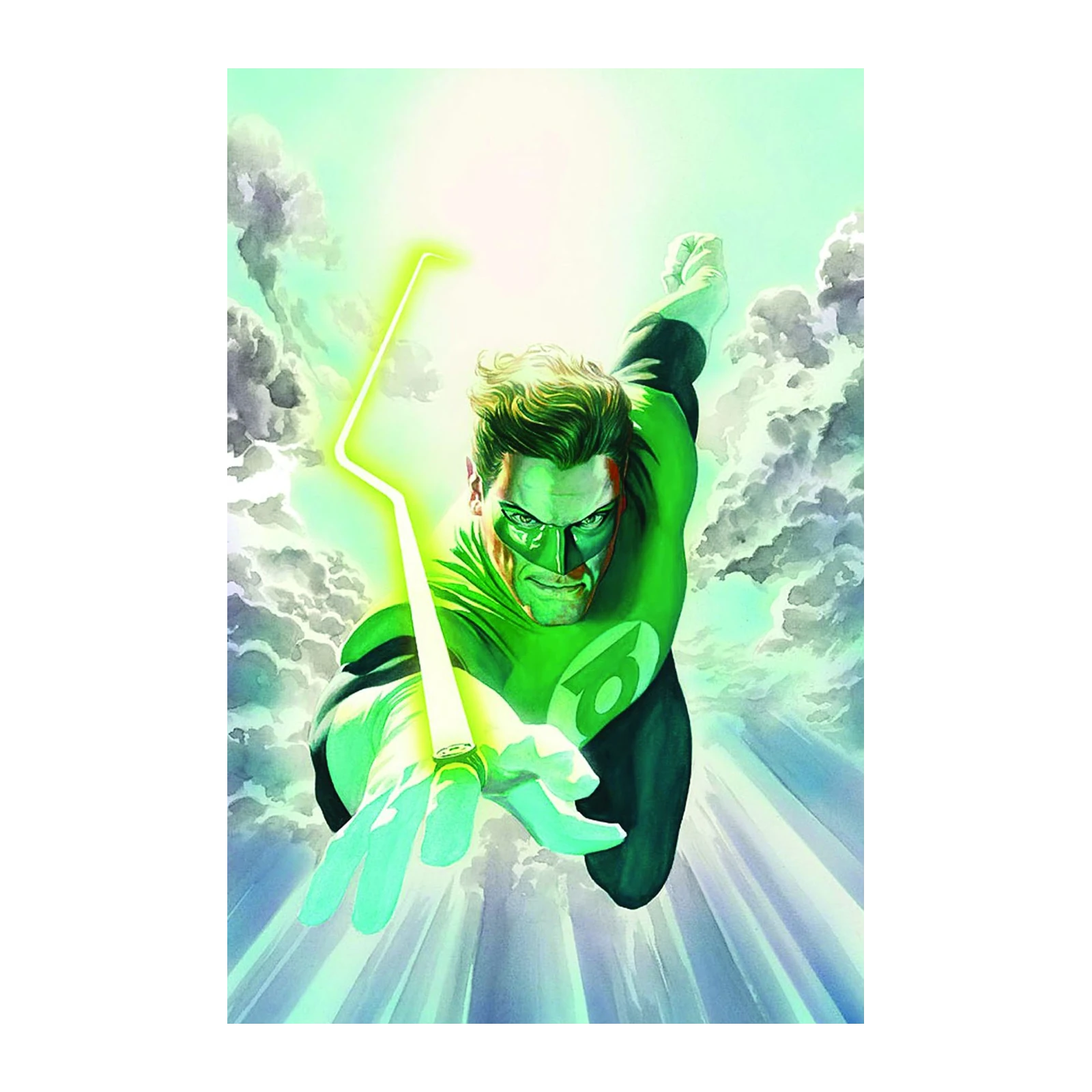Green Lantern Action Wall Art