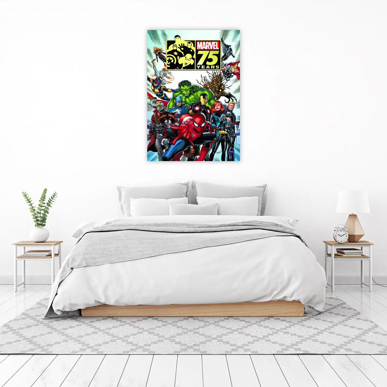 Epic Marvel 75 Years Anniversary Wall Art