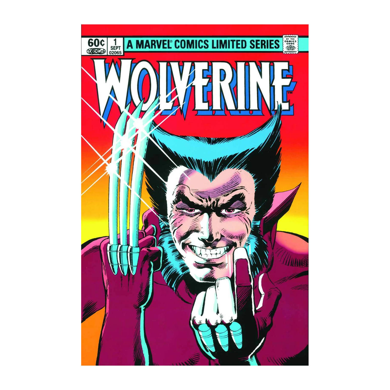 Wolverine Comic Cover Wall Art